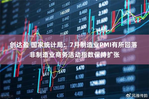 创达盈 国家统计局:7月制造业PMI有所回落 非制造业商务活动指数保持扩张