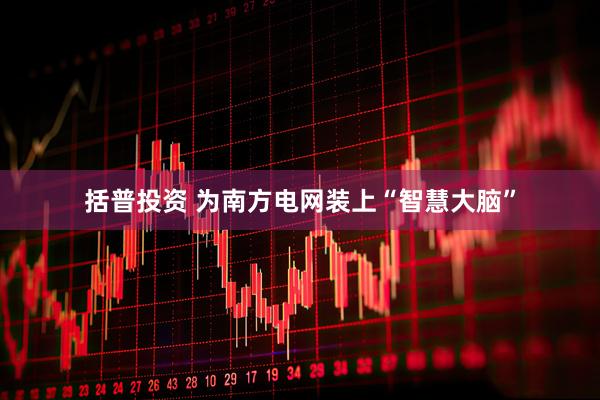 括普投资 为南方电网装上“智慧大脑”